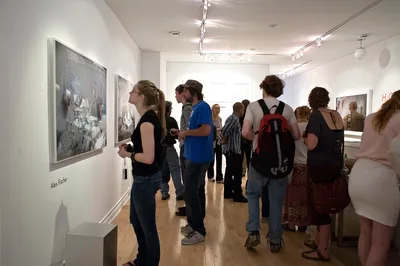 20090702 Alex Fischer Hot! O'Born Contemporary 05 South West Esteem +Jeff Wall Dug Me a Mountain documentation.jpg